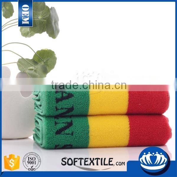 supplier wholesale dry off sport towel with magnetl made in China