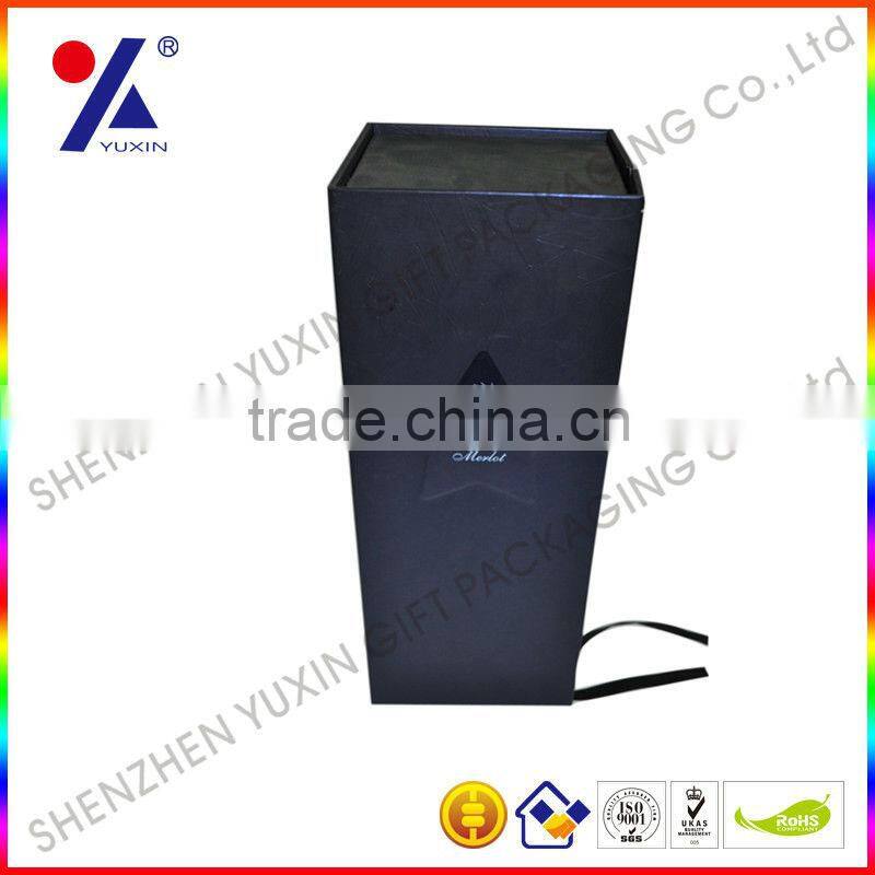 paper wine box /OEM/Factory price/MOQ1000pcs/Free sample