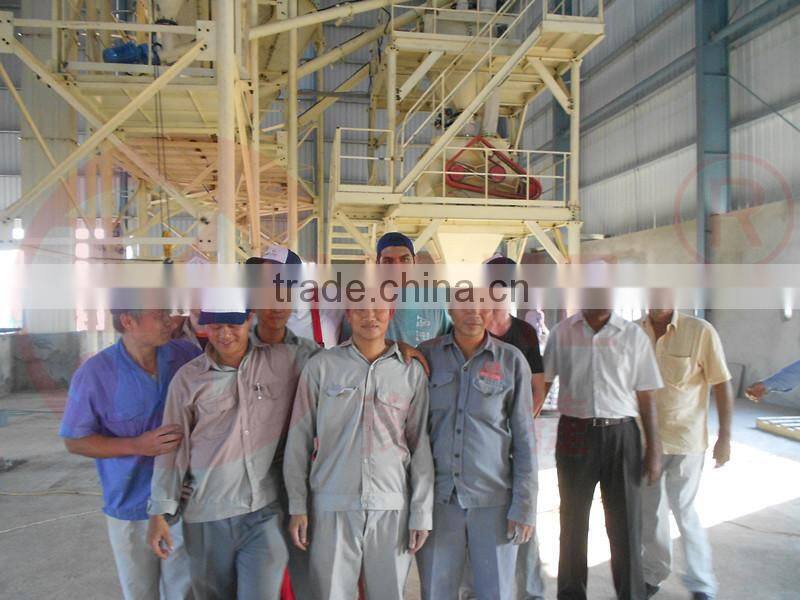 With CE ISO SGS certification Professional design! Easy operation 40t dry mortar mixing plant