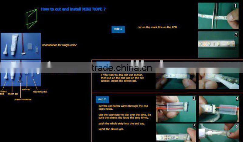 smd flexible 5050 led ribbon with CE RoHS approved