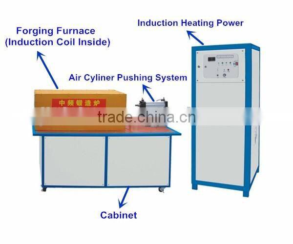 Low Price Professional IGBT Steel Bar Induction Hot Forging Machine (JLZ-45)