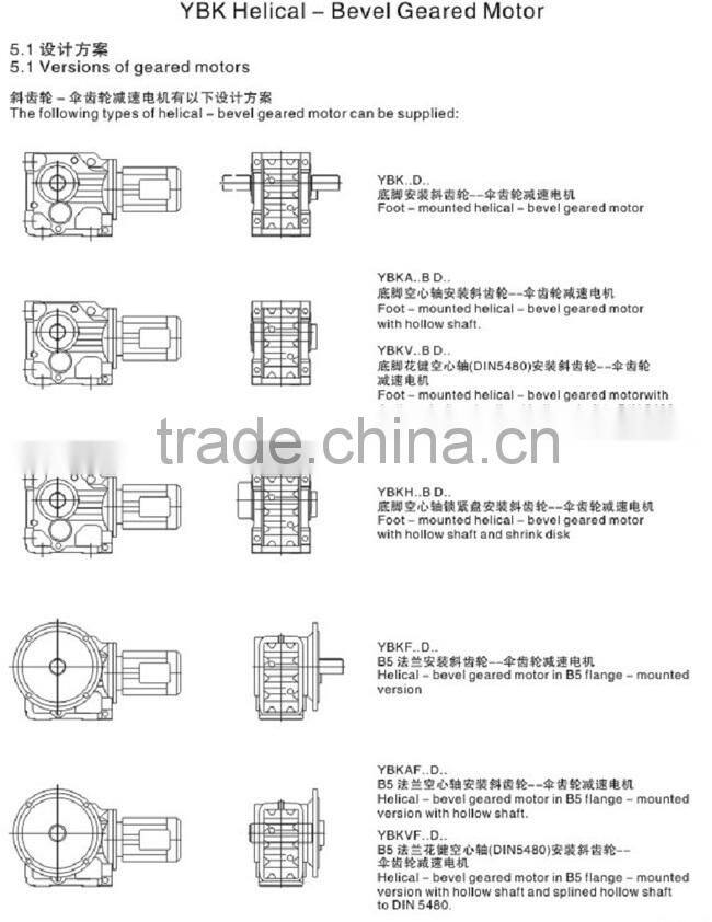 KA127 High Torque Agricultural Bevel Gearbox