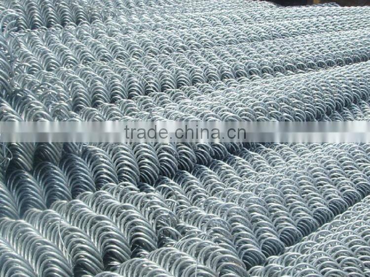 pvc coated galvanized chain link fence garden fence