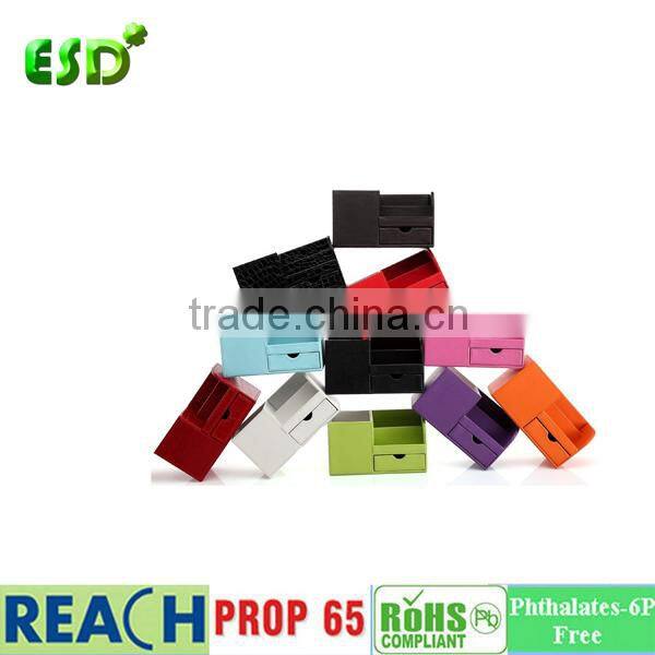 Desk Stationery Organizer Storage Box Pen/Pencil ,Cell phone, Business Name Cards Remote Control Holder