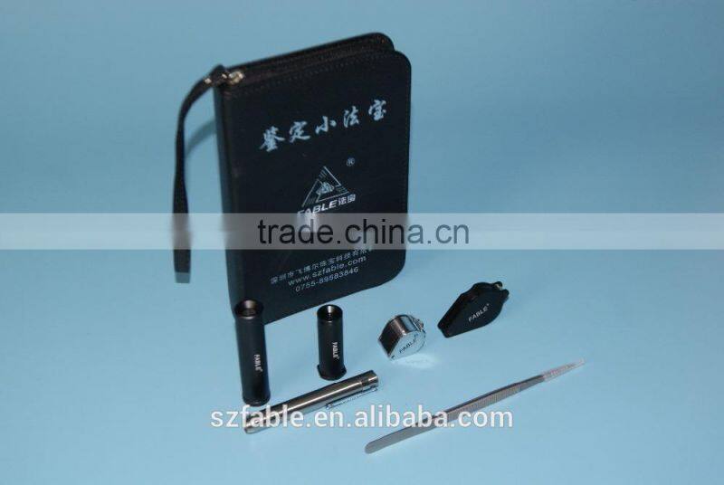 Fable Gem Testing Toolkit with 6 instruments for gem and jewellery Model FGB-6