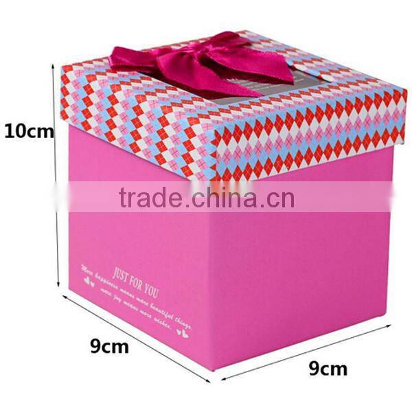 Christmas Apple Transparent Paper Gift Box