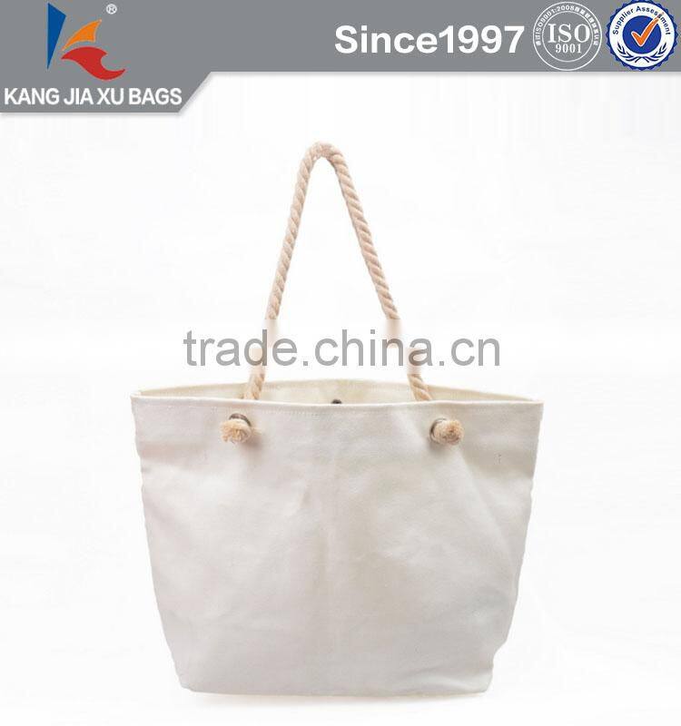 Luxury Full Color Print Canvas Beach Bag Durable and Waterproof