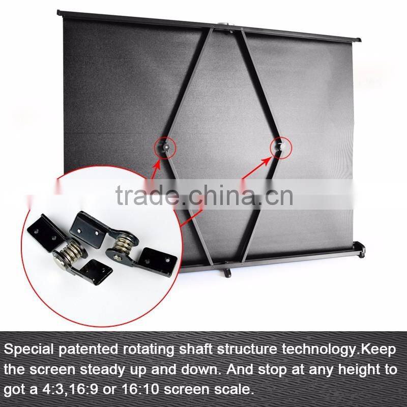 New Golden Tone H50 50 inch 4:3 manual projection screen for office training meeting home theater display