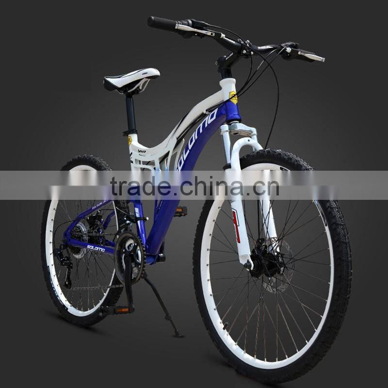 Mountain Bike 26 Inch 27-Speed Mountain Student Car Dual Shock Folding Bike High Carbon Exercise Bike