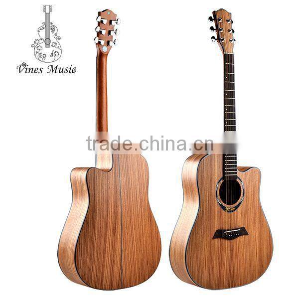 41" Zebrawood Acoustic guitar wholesale ODM