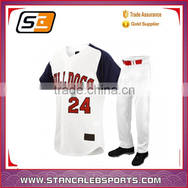 Cheap custom sublimation baseball jerseys ,custom wholesale baseball uniform