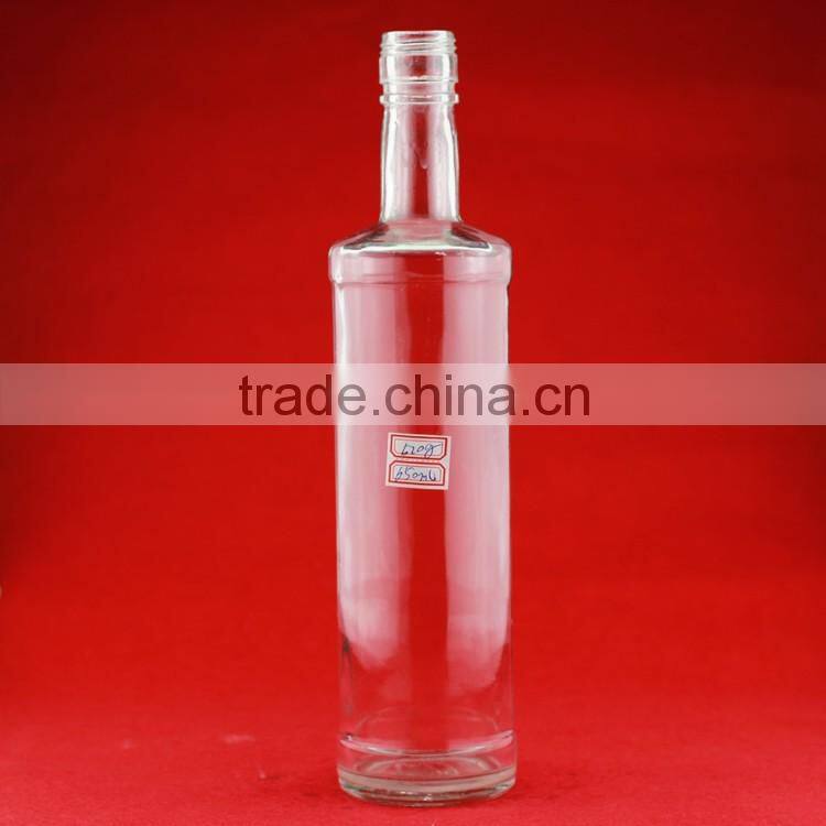 New design 1 liter liquor bottle glass carboy wholesale glass liquor bottles