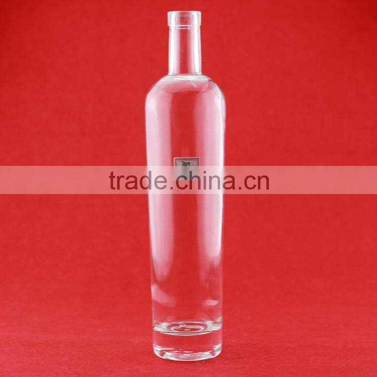 New design gold liquor bottle screen painting bottle apple liquid bottle
