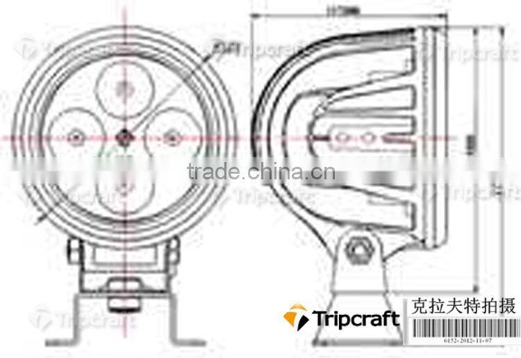 Wholesale 40W LED WORK LIGHT for car decoration trucks sale