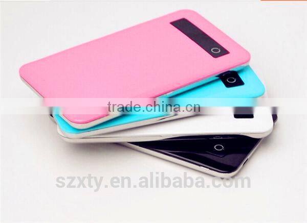 Digital display portable mobile phone charger 15000mah and good quality LED power bank with dual usb output