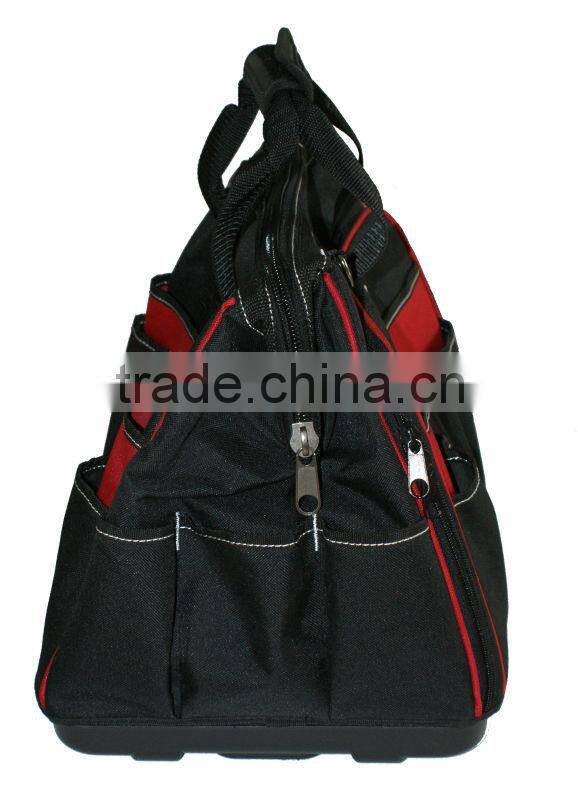 Hard Base Tool Tote Bag