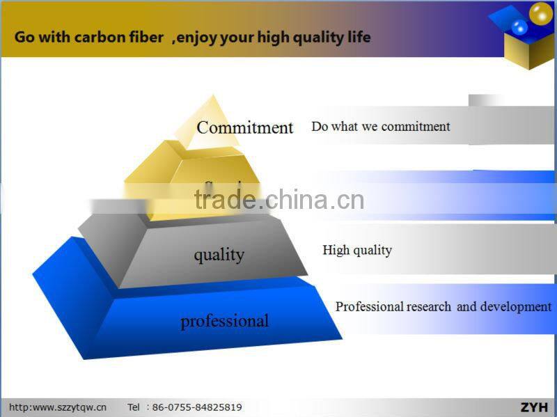 carbon fiber parts and carbon fiber tube with color