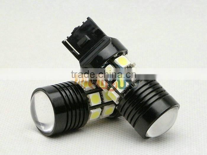 T20 W21/5W 7440 14 SMD 5050 LED Pure White Car Auto Light Source Brake Parking Reverse Lamp Bulb DC12V