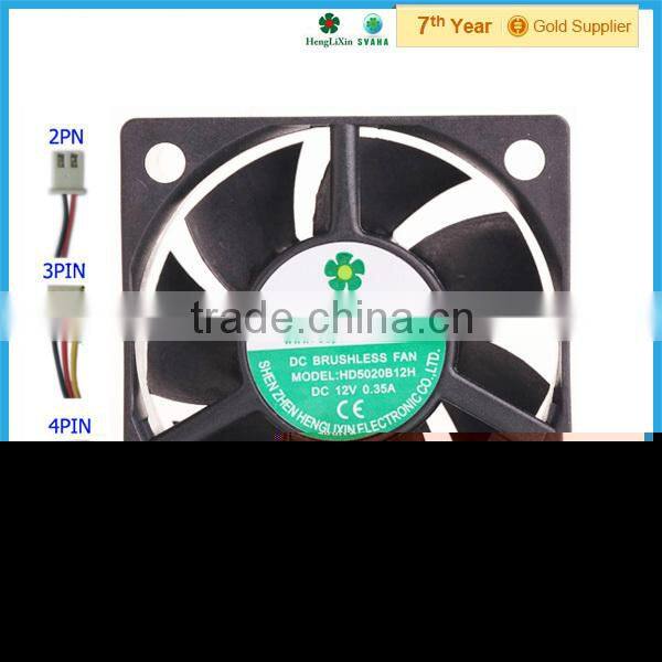 high efficiency and high quality DC Brushless fan 5020 wall fan ventilation fan