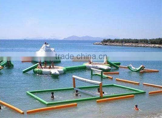 Commercial grade on water floating Inflatable rocker water games toys