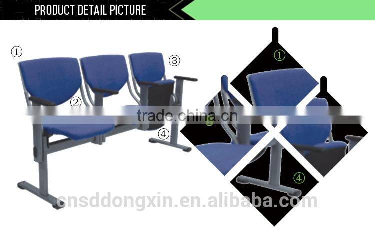 Sitting comfortably flexible folding waiting room chairs for sale I225-3+07B+01