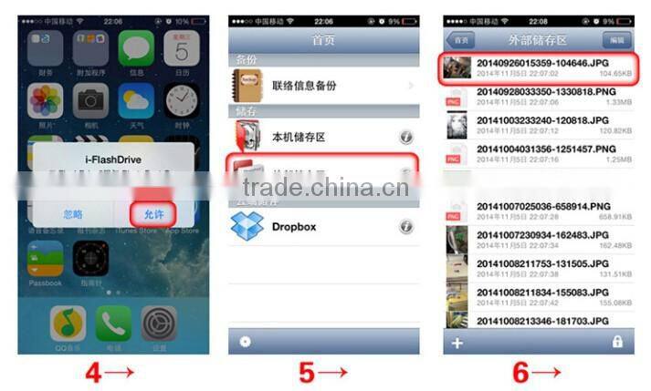 Original micro Duo OTG USB2.0 Swivel High Speed Flash Drive 8GB 16G 32G 64G USB OTG Memory Sticks with Blister Packing