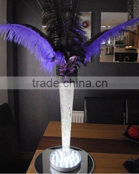 4/6/8 inch multicolors rechargeable SMD LED lighted bottle tree for party wedding event decoration