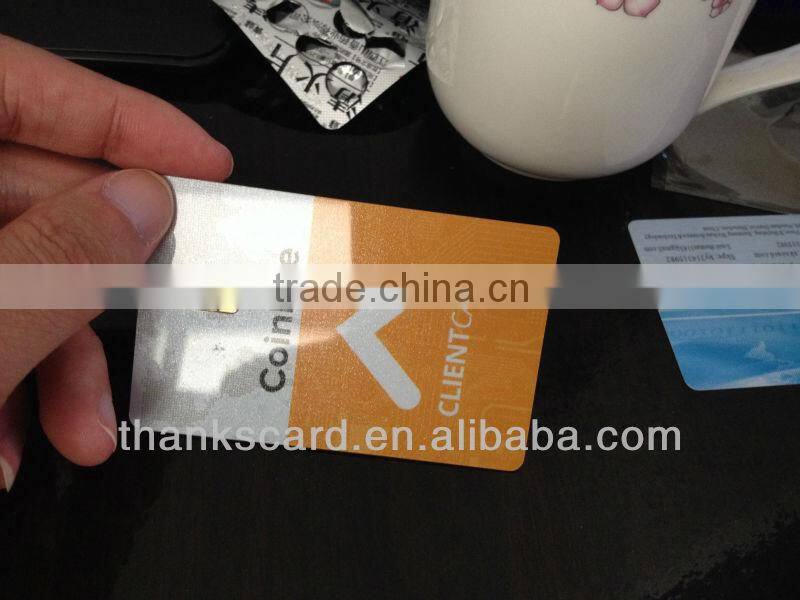 RFID library card/ Plastic library card/ PVC lib card