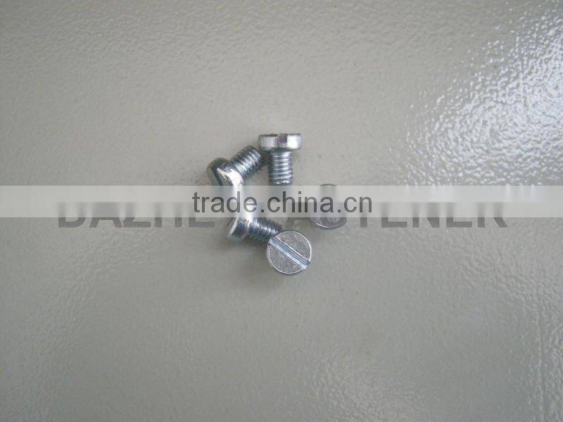 slotted machine screws
