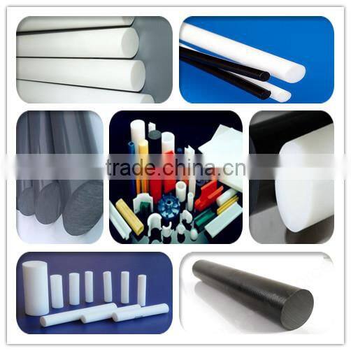 Black hdpe plastic rod, 60mm diameter extruded pe rods