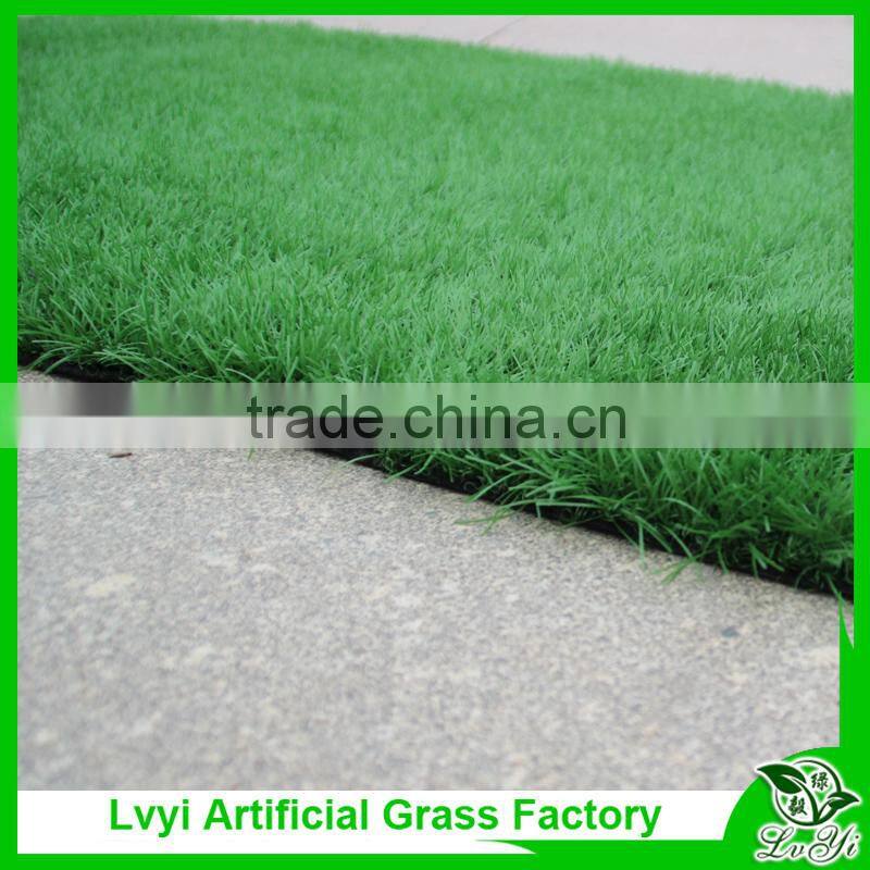 Plastic grass mat in roll/artificial turf grass/synthetic grass for soccer fields