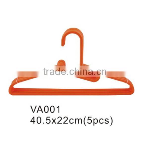 VA004 plastic clothes hanger laundry pipe hanger