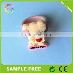 Good Quality Promotional Pvc Unique Finger Rings for Kids