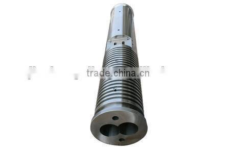 Mikrosan MCV 135/33D parallel double screws and barrels