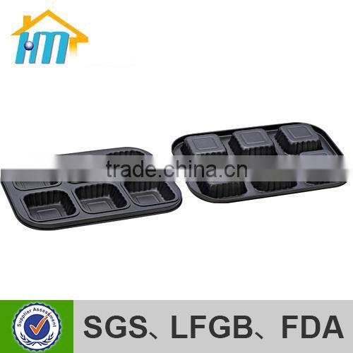 non-stick 6 cups wilton cake pans