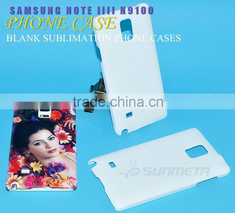Wholesale customed 2D 3D blank sublimation custom phone cases for Samsung note 3 N9100