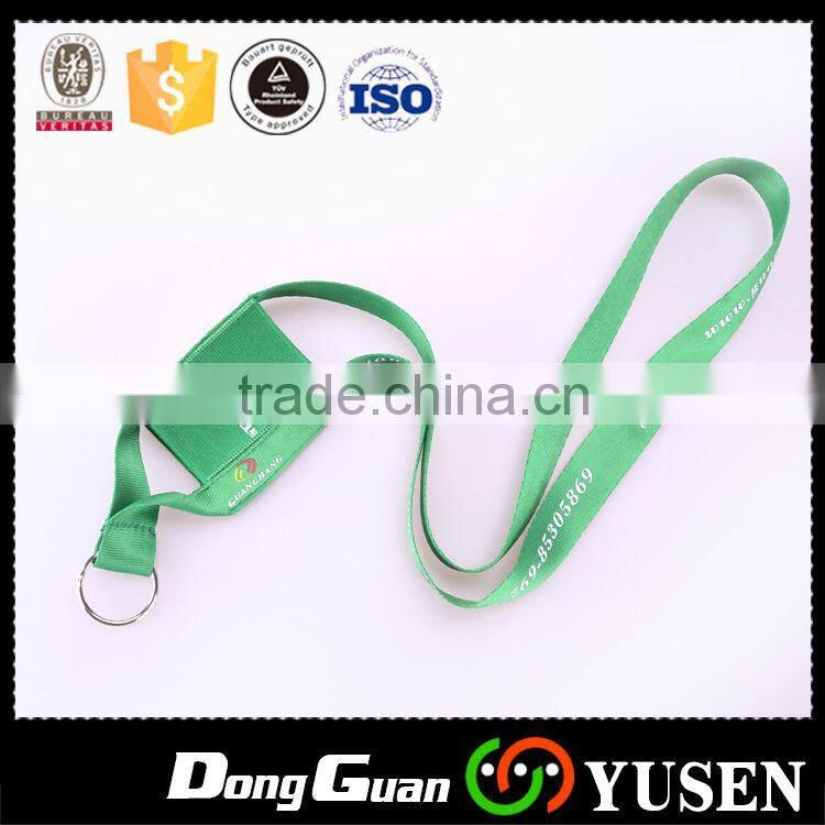 Customized design polyester phone lanyard as well as mobile string