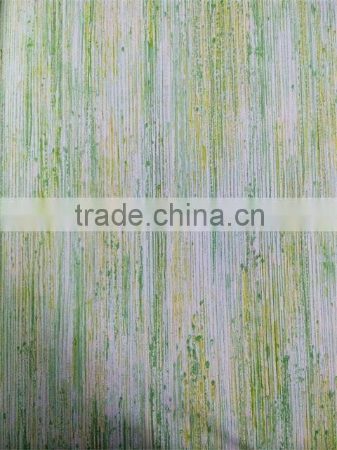 2016 newest beautiful colorful wallpaper with big flower pattern for home