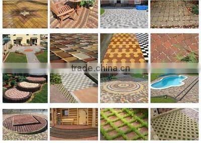 PLC control hydraulic concrete brick macking machine