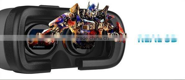 Hotest!!! Universal 3D Glass VR Box Virtual Reality Case For Mobile Phone 3.0-6.0 Inch, 3D VR Phone Shell