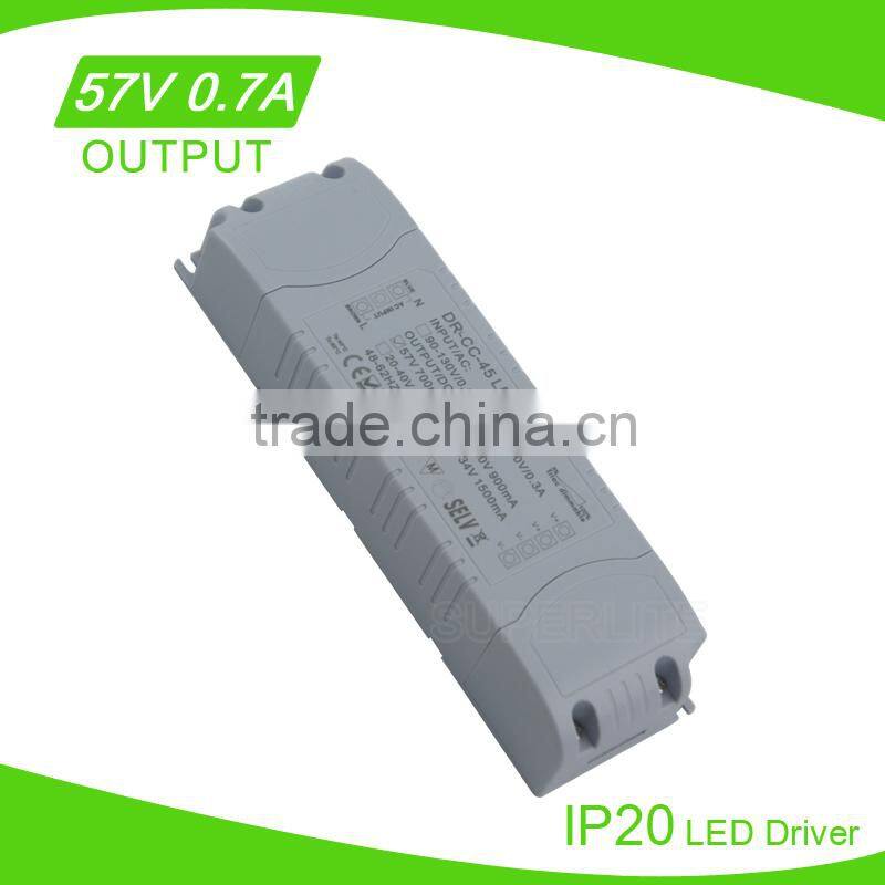 led driver power supply 57v 40w 0.7A led power driver