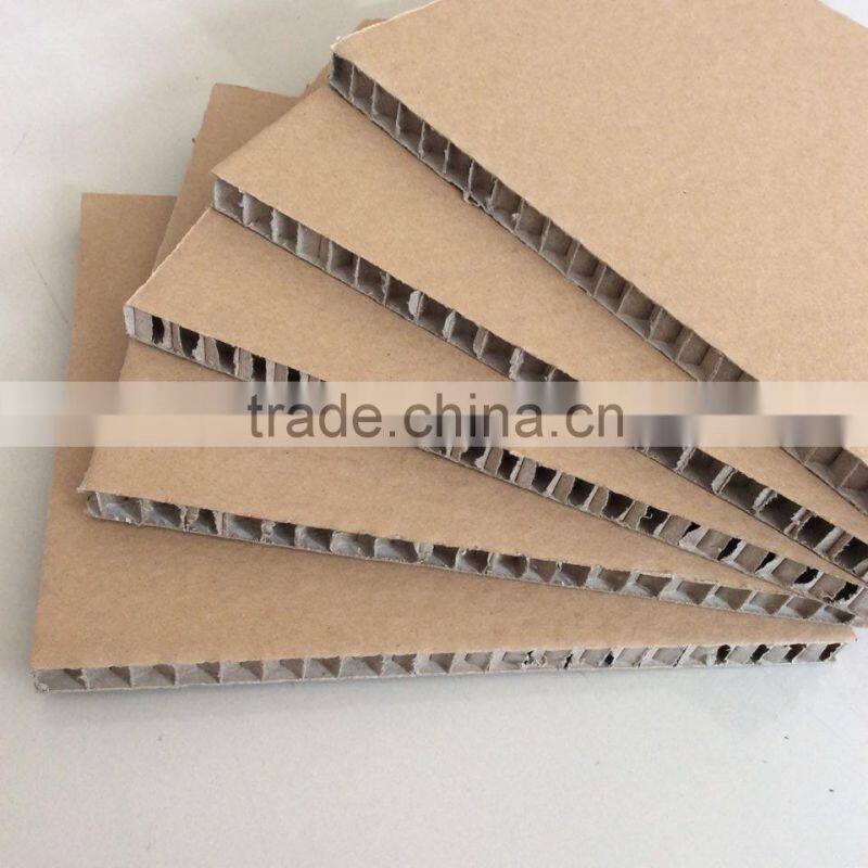 Goods protection paperboard pad and honeycomb material used for transprotation