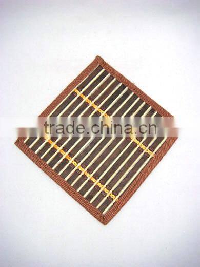 2pcs Square Bamboo Mats For One Dollar Item,Heat Resistant For Kitchen Use