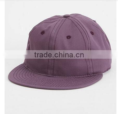 Baseballl Flat Brim Hat Classic Twill Ballcap ball cap wholesale