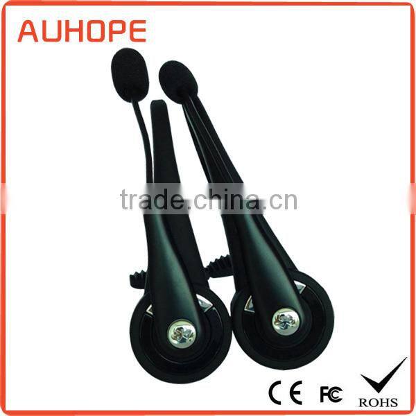 NFC pairing multi-point 5 hours talk time smart microphone single-side headband bluetooth headset with 10m effective range