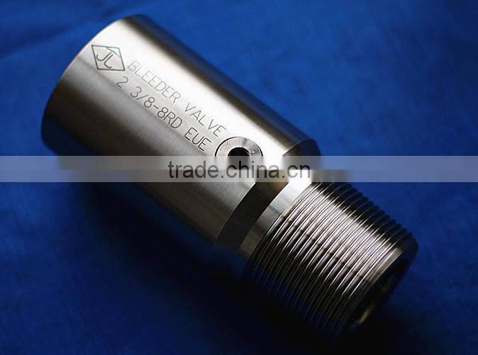 Oil Field Pump Parts Bleeder Valve Assembly With Valve Of Oil Extraction Equipment For Esp