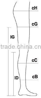 Best selling OEM Class II Knee high compression stockings