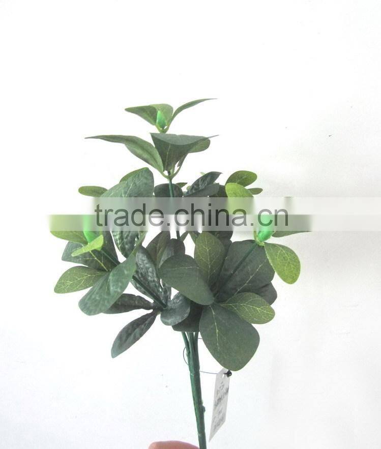 artificial evergreen leaves mini bush YL777