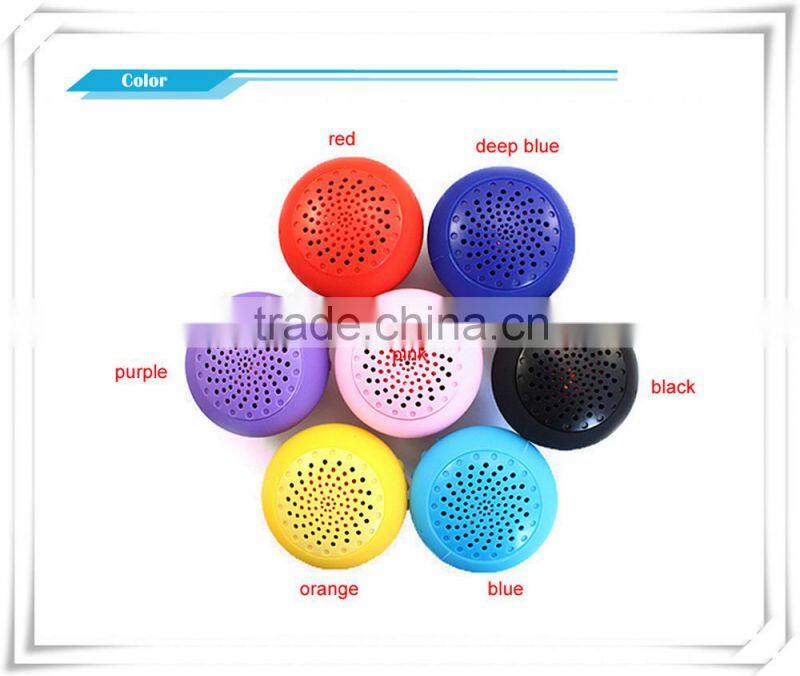 Mini naiad bluetooth wireless speaker with usb charger and FM Radio