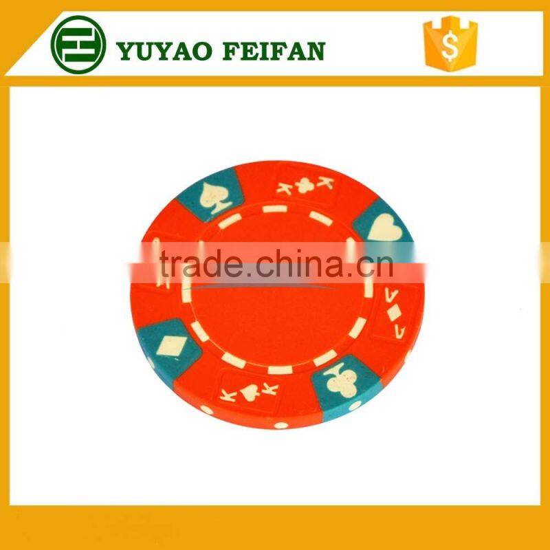 14g clay poker chips three color poker pattern chips oem chips